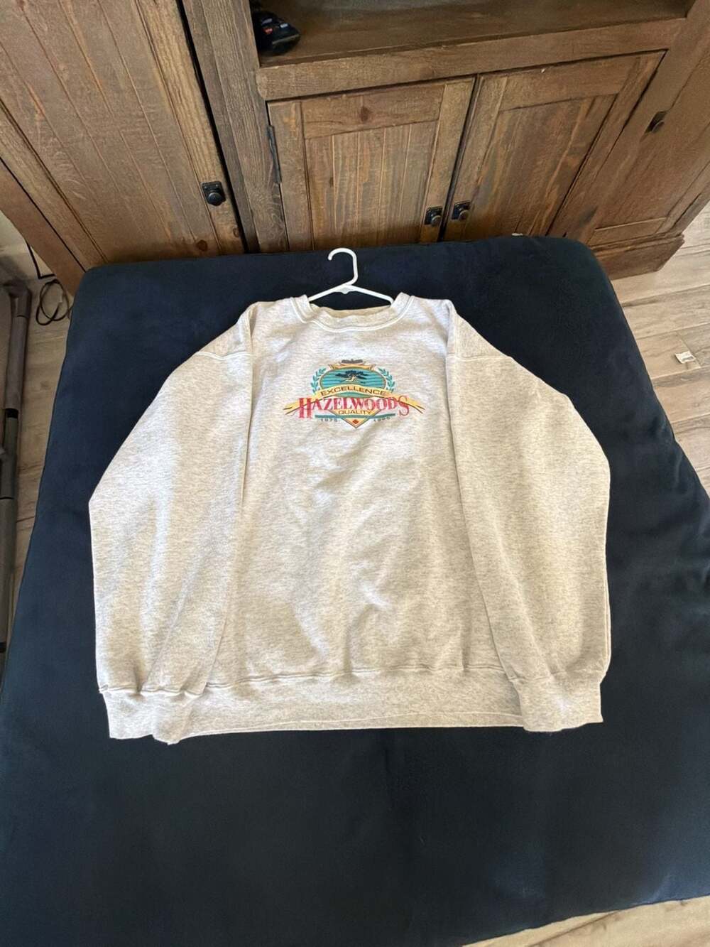 Vintage Hazelwoods Excellence Quality Heavyweight 50/50 Crewneck Sweatshirt